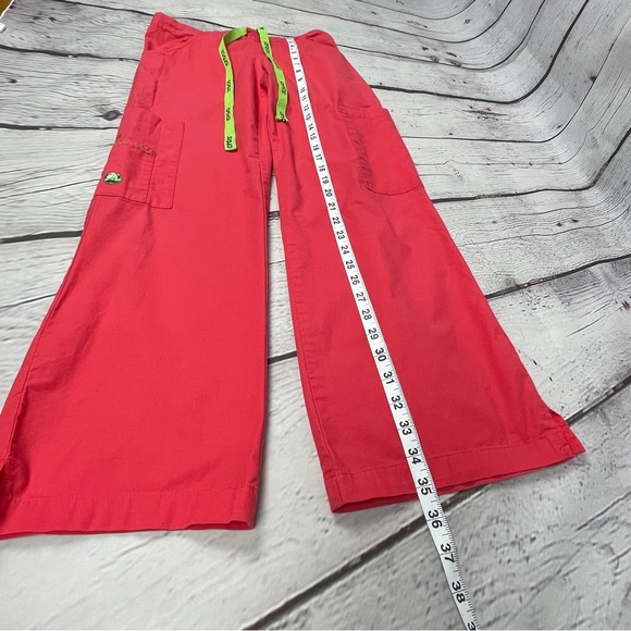 CROCS scrub medical apparel pants with drawstring and pockets, size XSP - Picture 10 of 11